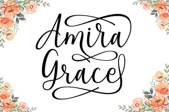 Amira Grace: A Delicate Script for Creative Projects
