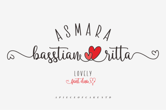 Asmara Basstian Ritta: A Stylish Script Font