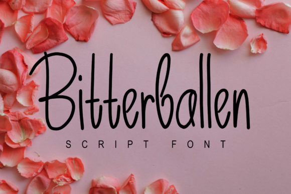 Bitterballen: A Script Font for Impact