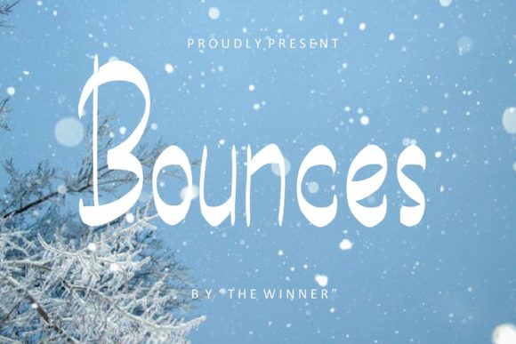 Bounces: A Script Font for Creative Campaigns