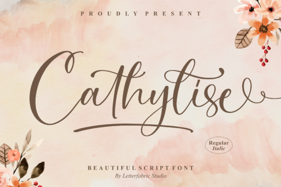 Cathylise: A Beautiful Script Font