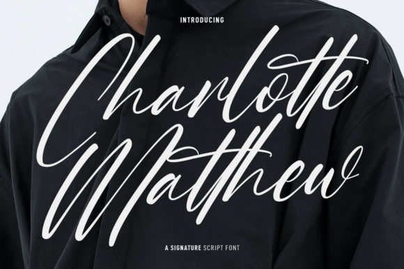 Charlotte Matthew: A Script Font for Web Design