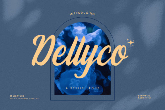 Dellyco: A Delicate Script Font