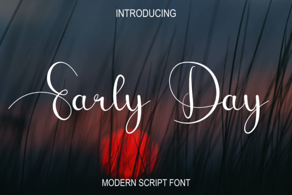 Early Day Font for Web Design