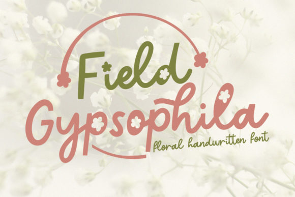 Field Gypsophila: A Sweet Script Font