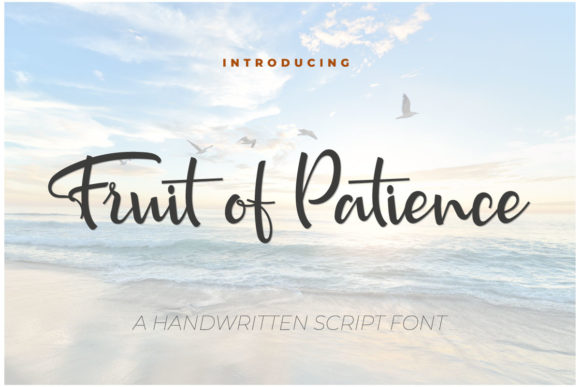 Fruit of Patience: A Font for Elegant Branding