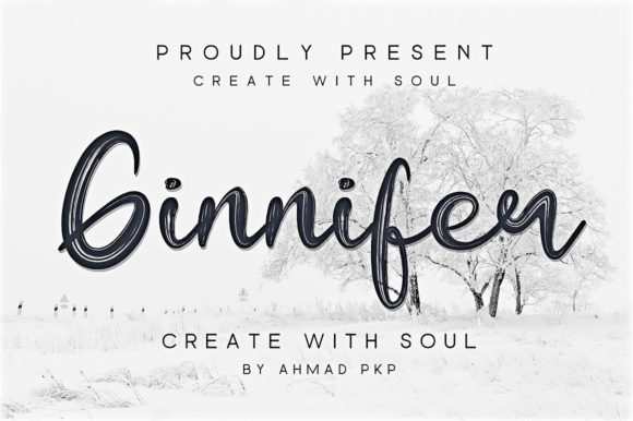 Ginnifer: A Stylish Script Font for Creators