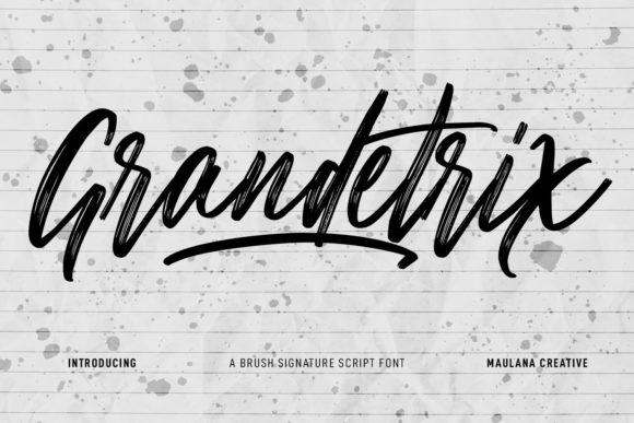 Grandetrix: A Fancy Font for Business