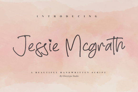 Jessie Mcgrath Font for Business