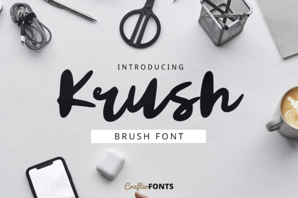 Krush: A Script Font for Polished Branding