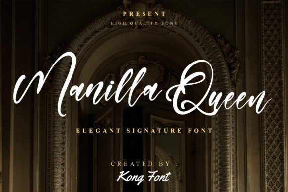Manilla Queen: A Font for Business Magic