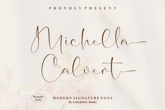 Michella Calvert: A Font for Polished Branding