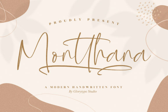 Montthana: A Playful Script Font for Creative Marketing