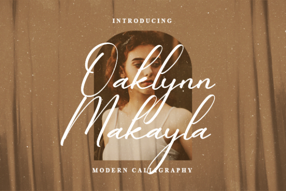 Oaklynn Makayla: A Script Font for Creative Makers
