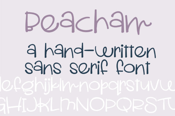 PN Beacham: A Quirky Script for Business Branding