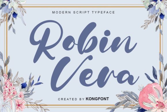 Robin Vera: A Stylish Script Font