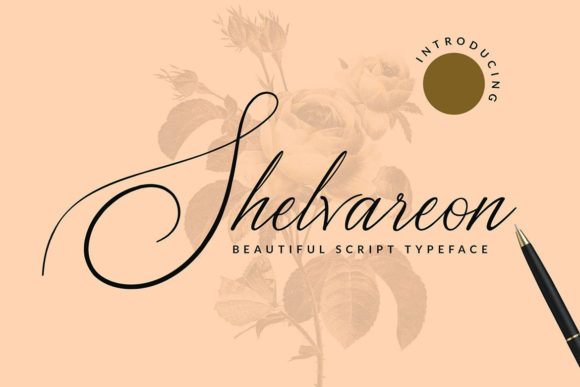 Shelvareon: A Luxurious Script Font