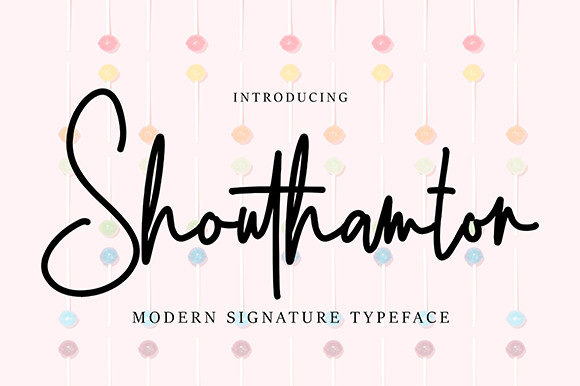 Shouthamton: A Script Font for Business Branding