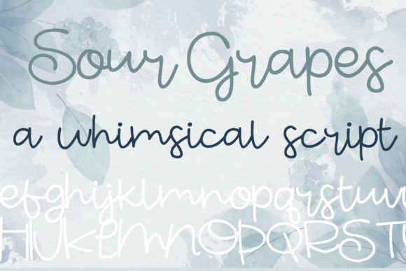 Sour Grapes Font for Web Design