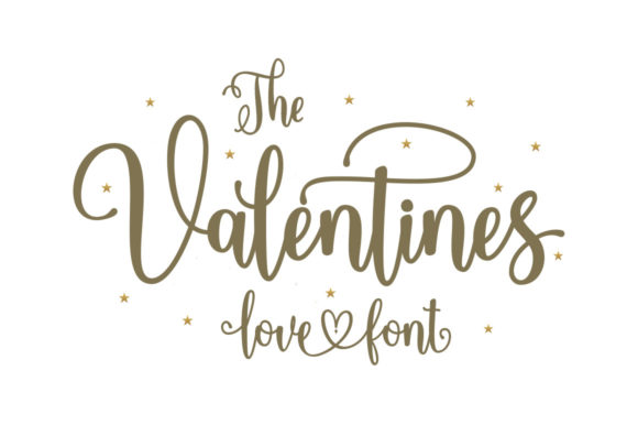 The Valentines Font: A Romantic Touch for Makers