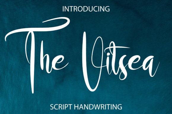 The Vitsea: A Script Font for Elegant Design