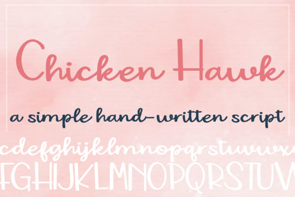 ZP Chicken Hawk: A Script Font for Elegant Design